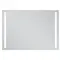 Зеркало Mixxus Premium LINES MR18-100x70-REVERSE (LED Touch, Anti-fog, димер) (MP6627)