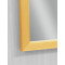 Зеркало настенное Zerix FONTE MRZ09-700x850-REVERSE GOLD прямоугольное в золотой раме (ZX5639)