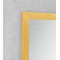 Зеркало настенное Zerix FONTE MRZ09-700x850-REVERSE GOLD прямоугольное в золотой раме (ZX5639)