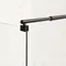Душевая перегородка Mixxus Premium FLAT SP02-80x200-TR Black Walk-In прозрачное стекло 8мм (MI6854)