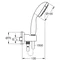 Набор для душа (33556003+26406001) Grohe Eurosmart UA33556002 (UA33556002)