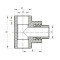 Тройник НР 25x3/4M PPR Koer K0110.PRO (KP0131)