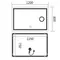 Зеркало Mixxus Premium QUADRO MR20-120x80 (LED Touch, Anti-fog, димер, линза) (MP6624)