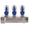 Коллектор с шаровыми кранами и фитингом Koer KR.1126-3 1”x3 ways (KR2839)