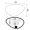 Зеркало Mixxus Premium DIVERSE MA01-90x60-REVERSE (LED Touch, Anti-fog, димер (3-6,5kK)) (MP6633)