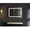 Зеркало Mixxus Light MR01-90x70 (часы, LED-подсветка, антизапотевание) (MI5999)