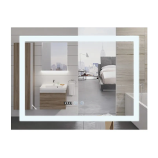 Зеркало Mixxus Warm MR02-120x80 (часы, LED-подсветка, антизапотевание) (MI6001)