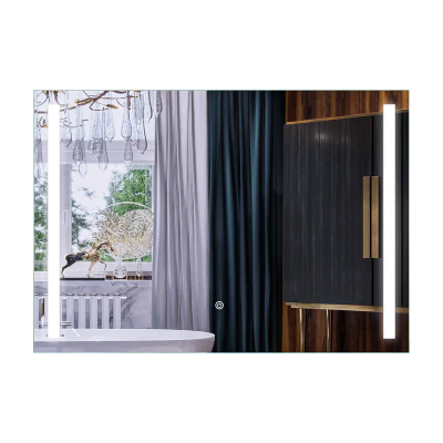 Зеркало Mixxus Premium LINES MR18-100x70-REVERSE (LED Touch, Anti-fog, димер) (MP6627)