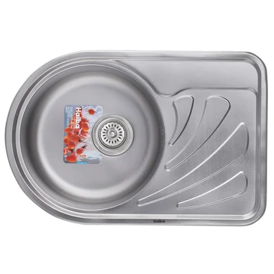 Мийка кухонна HAIBA 67x44 (decor) (HB0557)
