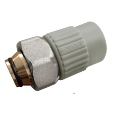 Муфта с евроконусом и накидной гайкой 20x3/4 PPR Koer K0240.PRO (KP2606)