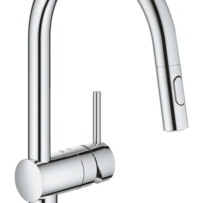 Змішувач для кухні з висувним виливом Grohe Minta (32321002)