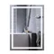 Зеркало Mixxus Premium QUADRO MR20-90x70-REVERSE (LED Touch, Anti-fog, димер) (MP6621)