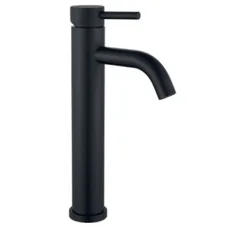 Смеситель для умывальника Mixxus SUS-001-B-High Black с нерж. стали SUS304 (Цв. черный) (MI6099)