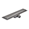 Душевой трап из нержавеющей стали SUS304 Koer FD35-70x500-Graphite (Цвет графит) (AC0657)