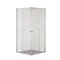Душевая кабина без поддона Mixxus CUBIC SC01-90x90x185-TR CHROME прозрачное стекло 4мм (MI6906)