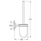 Туалетний йоржик у комплекті Grohe Bau Cosmopolitan Neutral (40463001) Туалетний йоржик у комплекті Grohe Bau Cosmopolitan Neutral (40463001)