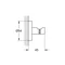 Гачок для халату Grohe Essentials New (40364001)