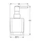 Дозатор рідкого мила Grohe Selection Cube (40805000) Дозатор рідкого мила Grohe Selection Cube (40805000)