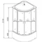 Бокс душевой с гидромассажем Mixxus STRONG SBH01-90x90x215-GR SATIN с высоким поддоном (MI6889)