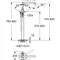 Напольный смеситель для ванны Grohe Essence New (23491001)