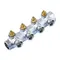 Коллектор вентильный с адаптером Koer KR.1127-4 - 1"x4 - 3/4 Ways (евроконус-плоскость) (KR4948)