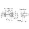 Скрытая часть смесителя для раковины Grohe Non Rapido OHM (23319000)