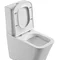 Унитаз-компакт Mixxus Premium Quadro-0401-R 610x365x825mm, система смыва RIMLESS (MP6457)