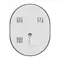 Зеркало Mixxus Premium ELLIPSE MV05-90x70-REVERSE (LED Touch, Anti-fog, димер (3-6,5kK)) (MP6644)