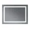 Зеркало Mixxus WARM MR12-90x70-REVERSE с LED Touch, Anti-fog, димером, рег. яркости (MI6675)