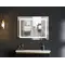 Зеркало Mixxus WARM MR12-90x70-REVERSE с LED Touch, Anti-fog, димером, рег. яркости (MI6675)