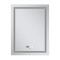 Зеркало Mixxus Premium FLASH MR21-60x80 (LED Touch, Anti-fog, димер, часы) (MP6617)