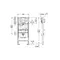Установочный комплект для писсуара Grohe Rapid SL (38786001)