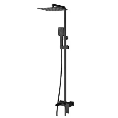 Душевая колонна со смесителем водопад Koer KB-58007-05 (Цвет черный) (KR3463) Душевая колонна со смесителем водопад Koer KB-58007-05 (Цвет черный) (KR3463)