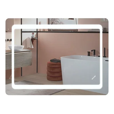 Зеркало Mixxus TWEE MR09-80x60-REVERSE с LED Touch, Anti-fog, димером, регулировкой яркости (MI6660