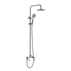 Душевая колонна со смесителем Koer KI-56016-02 (из нерж. стали) (Цвет нерж) (KR4791)