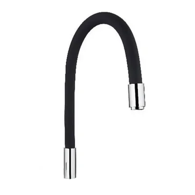 Излив силиконовый (черный) Mixxus Premium (MI0558)