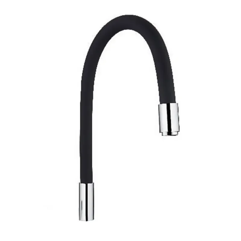 Излив силиконовый (черный) Mixxus Premium (MI0558)
