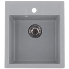 Мийка кухонна ZERIX ZS-4651S-09 Сіра (ZX4567)