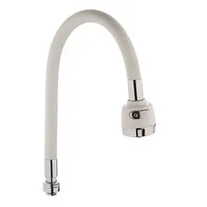 Излив силиконовый (белый) Zerix SPS-01 (ZX2623)