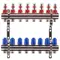 Коллекторный блок с расходомерами Koer KR.1110-08 1”x8 ways (KR2645)