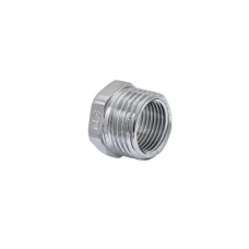 Футорка 3/8"х1/2" (хром) Koer KF.F0406.chr (KF0133)