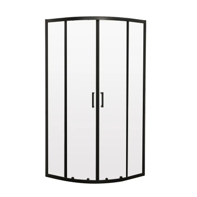 Душевая кабина без поддона Mixxus Premium DIVERSE SC01-90x90x195-TR Black прозрачное стекло 5мм (MI