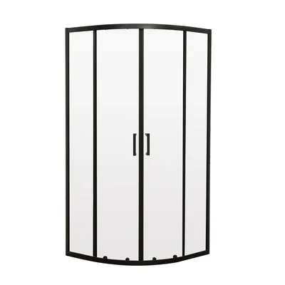 Душевая кабина без поддона Mixxus Premium DIVERSE SC01-90x90x195-TR Black прозрачное стекло 5мм (MI