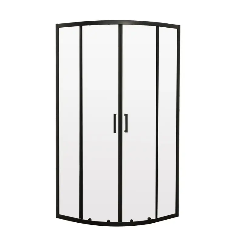 Душевая кабина без поддона Mixxus Premium DIVERSE SC01-90x90x195-TR Black прозрачное стекло 5мм (MI