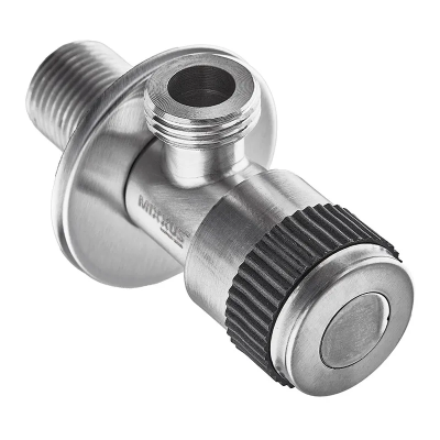 Кран для подключения сантехприборов Mixxus VAL-04-1/2x1/2 с нерж. стали (MI6161)
