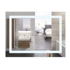 Зеркало Mixxus WARM MR12-90x70-REVERSE с LED Touch, Anti-fog, димером, рег. яркости (MI6675)