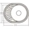 Мийка кухонна ZERIX Z5745-06-160E (satin) (ZX1588) Мийка кухонна ZERIX Z5745-06-160E (satin) (ZX1588)