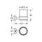 Стакан для зубних щіток Grohe Essentials Cube New (40755001)