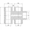 Пятерник Koer K0276.PRO 25x20 PPR (KP2920)