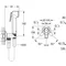 Комплект гигиенического душа Grohe BauLoop New (UA2904200B)